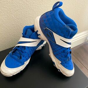 Nike Force Zoom Trout Turf Shoes Blue & White 2019  Boyss Size 3